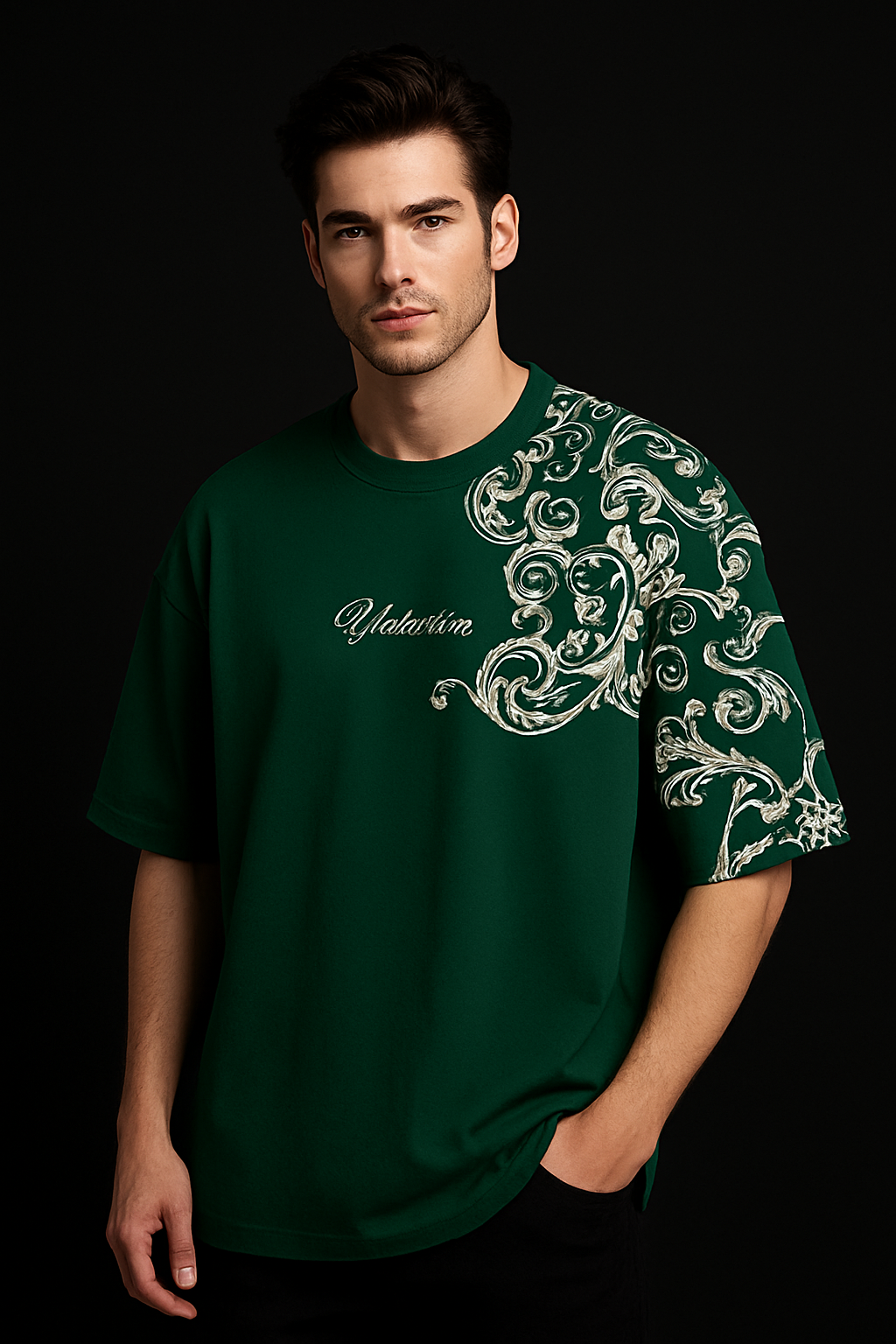 Emerald Royale Oversized Tee