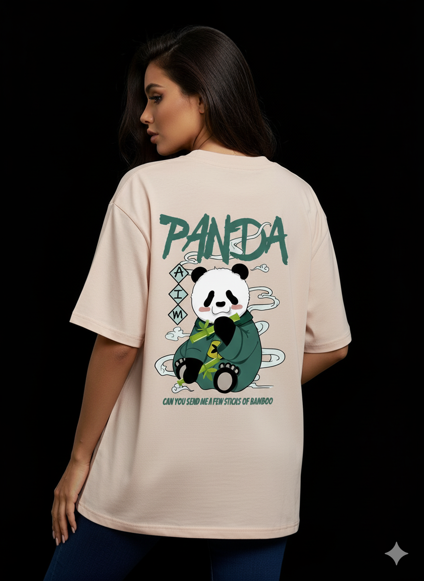 The 'Zen Bamboo' Oversized Tee