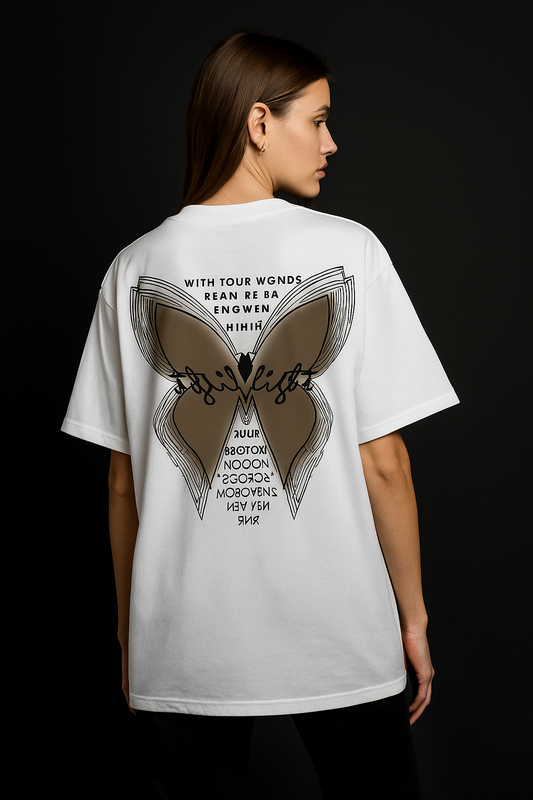 White Horizon 04 Oversized T-shirt