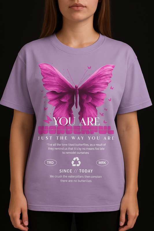 Purple Horizon  Oversized T-shirt