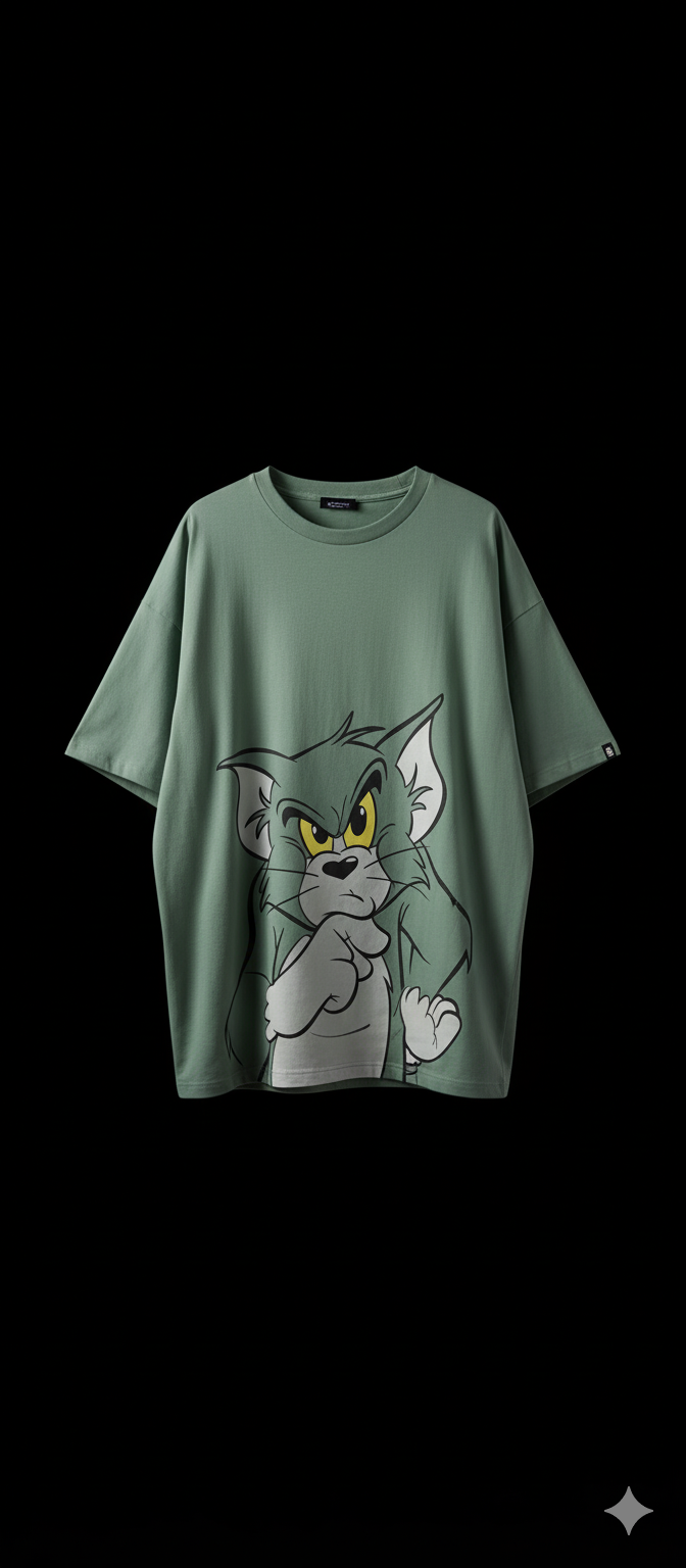 VINTAGE VERSE OVERSIZED TEE