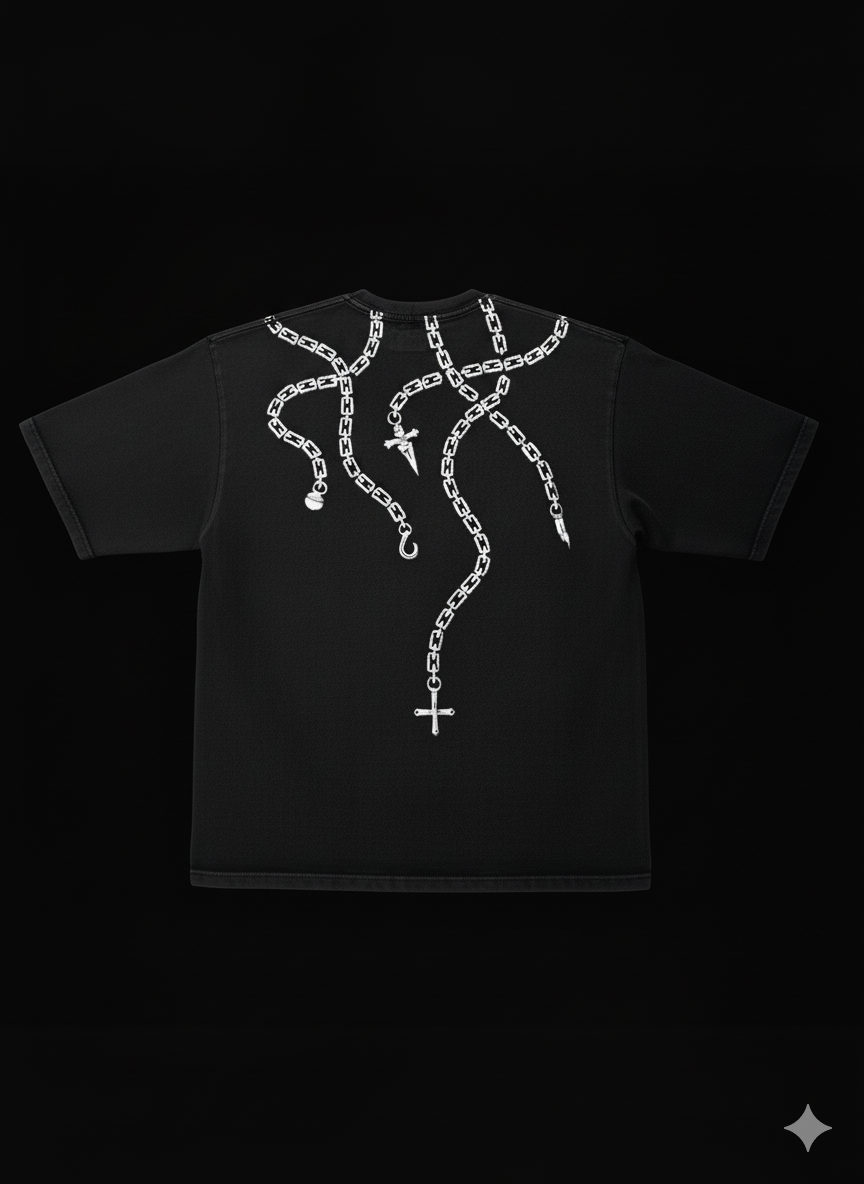 The 'Tarnished Bond' Oversized Tee