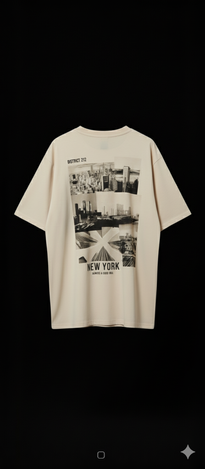 DISTRICT 212 NYC OVERSIZED TEE